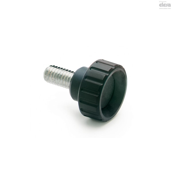 Elesa Zinc-plated steel threaded stud, BT.16 p-8-32x3/8 BT-p (inch sizes) - main